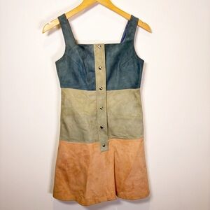 Vintage Horst Suede Mini Dress